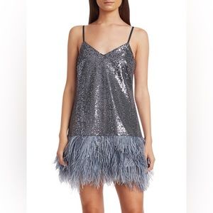 Cinq A Sept Athena Sequin Dress